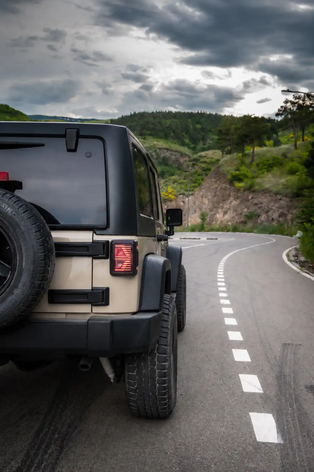 Jeep Wrangler 2017 rear view